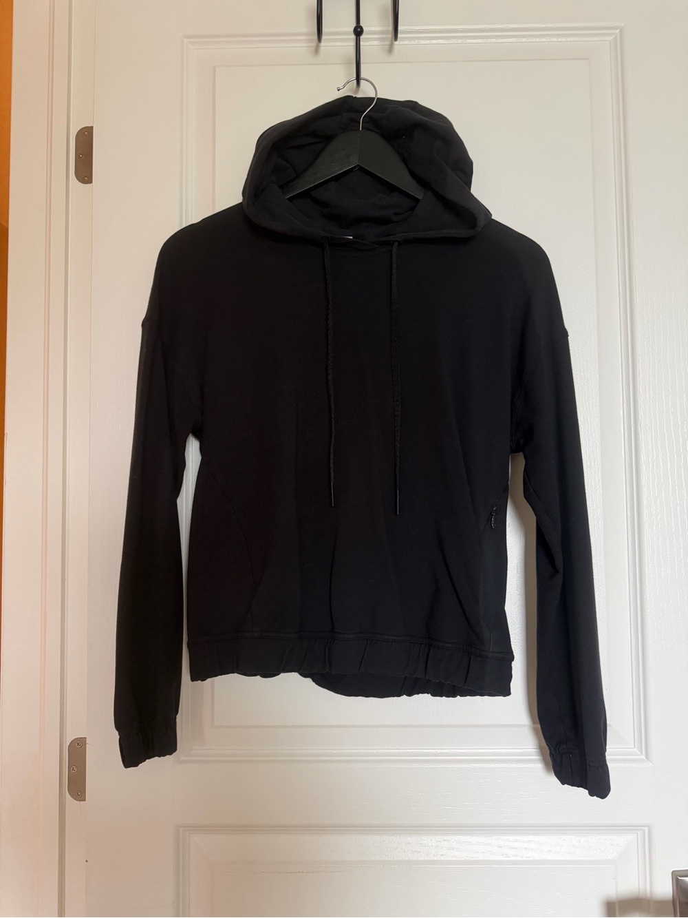 lululemon athletica Black Scoop-Neck Pullover Hoodie